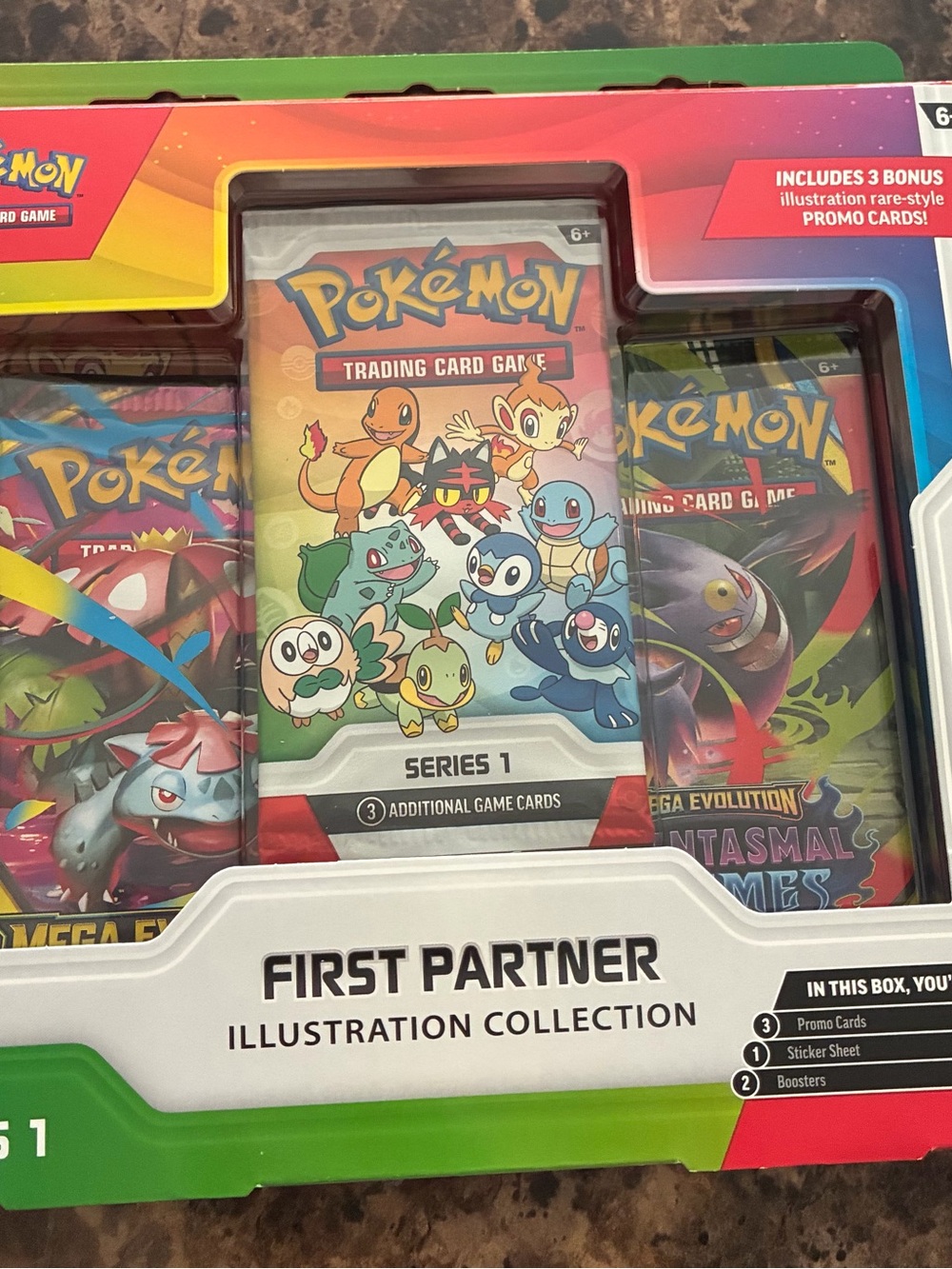 Pokemon First Partner Illustration Collection - Green, Red, Blue